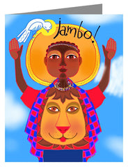 Note Card - Jambo Jesus by M. McGrath