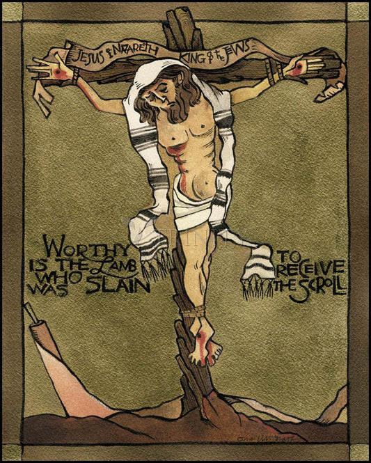 Jesus, King of the Jews - Wood Plaque