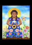 Holy Card - Mary, Joyful Mystery by M. McGrath