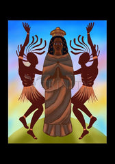 Holy Card - Kongo Madonna by M. McGrath