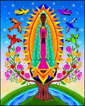 Wood Plaque - Our Lady of Guadalupe by M. McGrath
