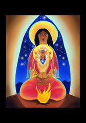 Holy Card - Lakota Madonna with Child by M. McGrath