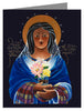 Our Lady of Light: Help of the Addicted - Note Card by Br. Mickey McGrath, OSFS - Trinity Stores