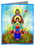 Note Card - Our Lady Protector of Immigrants by M. McGrath