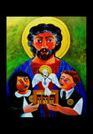 Holy Card - St. Luke the Evangelist by M. McGrath
