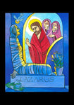 Holy Card - St. Lazarus by M. McGrath