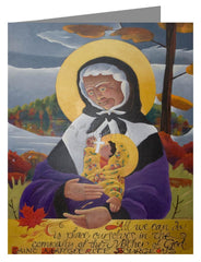 Note Card - St. Marguerite Bourgeoys by M. McGrath