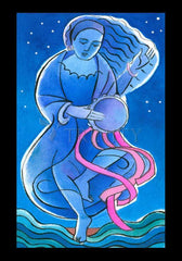 Holy Card - St. Miriam Dancing in Darkness by M. McGrath