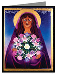 Custom Text Note Card - St. Mary Magdalene by M. McGrath