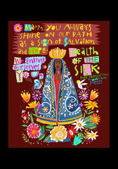 Holy Card - Mary, Health of the Sick by M. McGrath