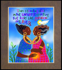 Wood Plaque Premium - Mothers of Hope by M. McGrath