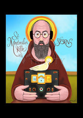 Holy Card - St. Maximilian Kolbe by M. McGrath