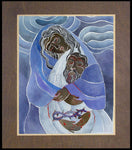 Wood Plaque Premium - Mary, Mother of Sorrows by M. McGrath