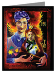 Note Card - Madonna of the Holocaust by M. McGrath