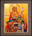 Wood Plaque Premium - St. Matthias the Apostle by M. McGrath