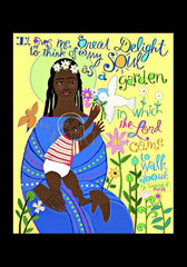 Holy Card - My Soul is a Garden by M. McGrath