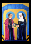 Holy Card - Sts. John Neumann and Katharine Drexel by M. McGrath