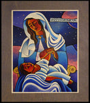 Wood Plaque Premium - Our Lady of the Divine Providence by M. McGrath