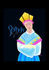 Holy Card - Our Lady of La Salette by M. McGrath