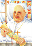 Wood Plaque - St. John XXIII by M. McGrath