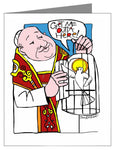 Note Card - St. John XXIII by M. McGrath