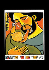 Holy Card - St. Joseph, Patron of Fathers by M. McGrath