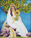 Wood Plaque - Mary, Promised Land by M. McGrath