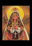 Holy Card - Mary, Queen of the Rosary by M. McGrath
