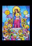 Holy Card - Mary, Queen of the Saints by M. McGrath