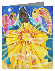 Note Card - Mary, Queen of the Universe by M. McGrath