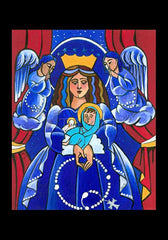 Holy Card - Mary, Queen of Heaven by M. McGrath