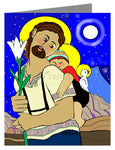 Note Card - Resting on the Flight to Egypt by M. McGrath