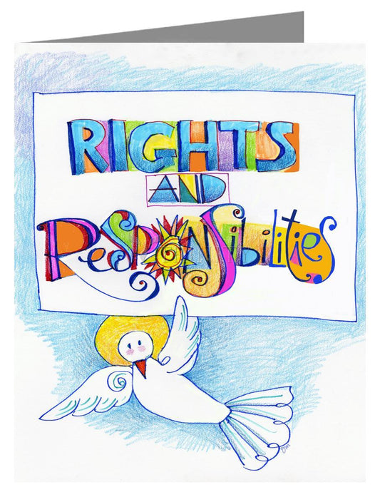 Rights and Responsibilities - Note Card