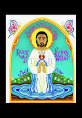 Holy Card - Rivers of Living Water by M. McGrath