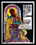 Wood Plaque - Salamu Maria 'Hail Mary' in Swahili by M. McGrath
