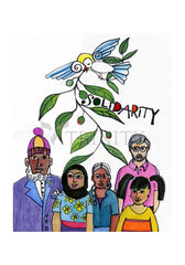 Holy Card - Solidarity by M. McGrath