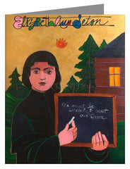 Note Card - St. Elizabeth Ann Seton by M. McGrath