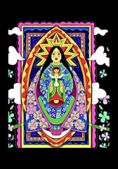 Holy Card - Mary, Seat of Eastern Wisdom by M. McGrath