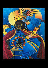 Holy Card - Mary, Star Visitation by M. McGrath