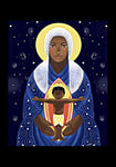 Holy Card - Mary, Seat of Wisdom by M. McGrath