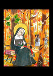 Holy Card - St. Mother Théodore Guérin by M. McGrath