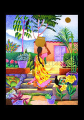 Holy Card - Woman at the Well by M. McGrath