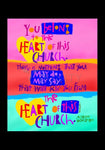 Holy Card - You Belong to the Heart of this Church by M. McGrath
