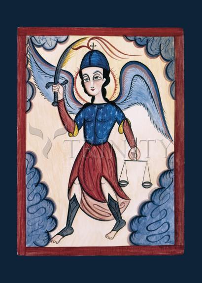 St. Michael Archangel - Giclee Print by Br. Arturo Olivas, OFS - Trinity Stores