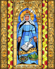 Giclée Print - St. Hildegard of Bingen by B. Nippert