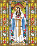 Giclée Print - Immaculate Heart of Mary by B. Nippert