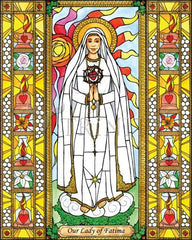 Giclée Print - Our Lady of Fatima by B. Nippert