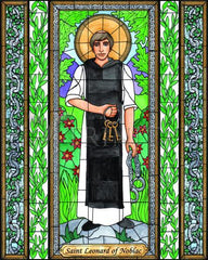 Giclée Print - St. Leonard of Noblac by B. Nippert