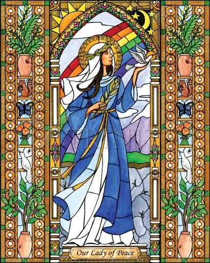 Our Lady of Peace - Giclee Print by Brenda Nippert - Trinity Stores