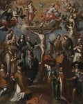 Giclée Print - Allegory of Crucifixion with Jesuit Saints by Museum Art